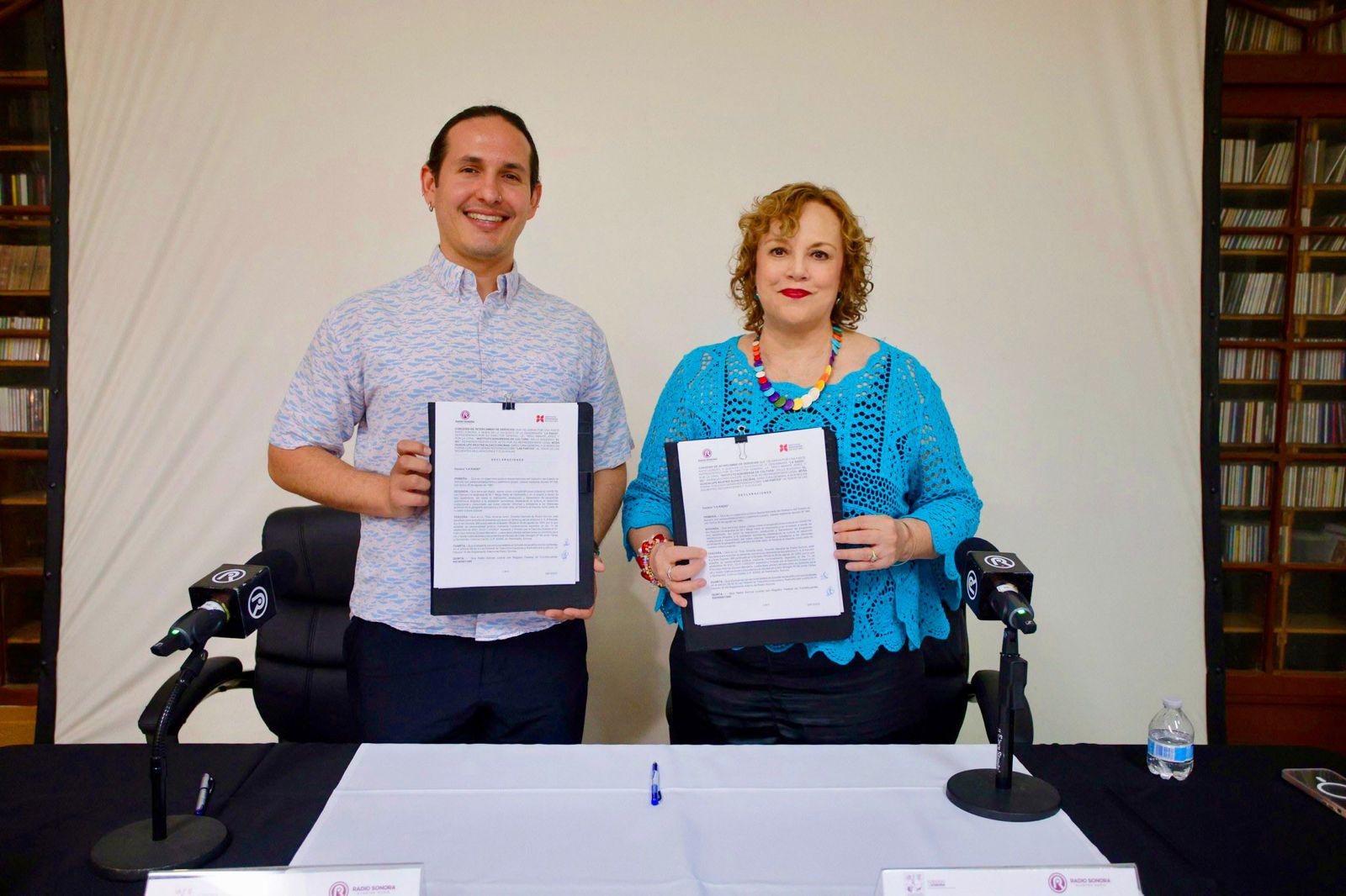 Pactan colaboración estratégica el ISC y Radio Sonora